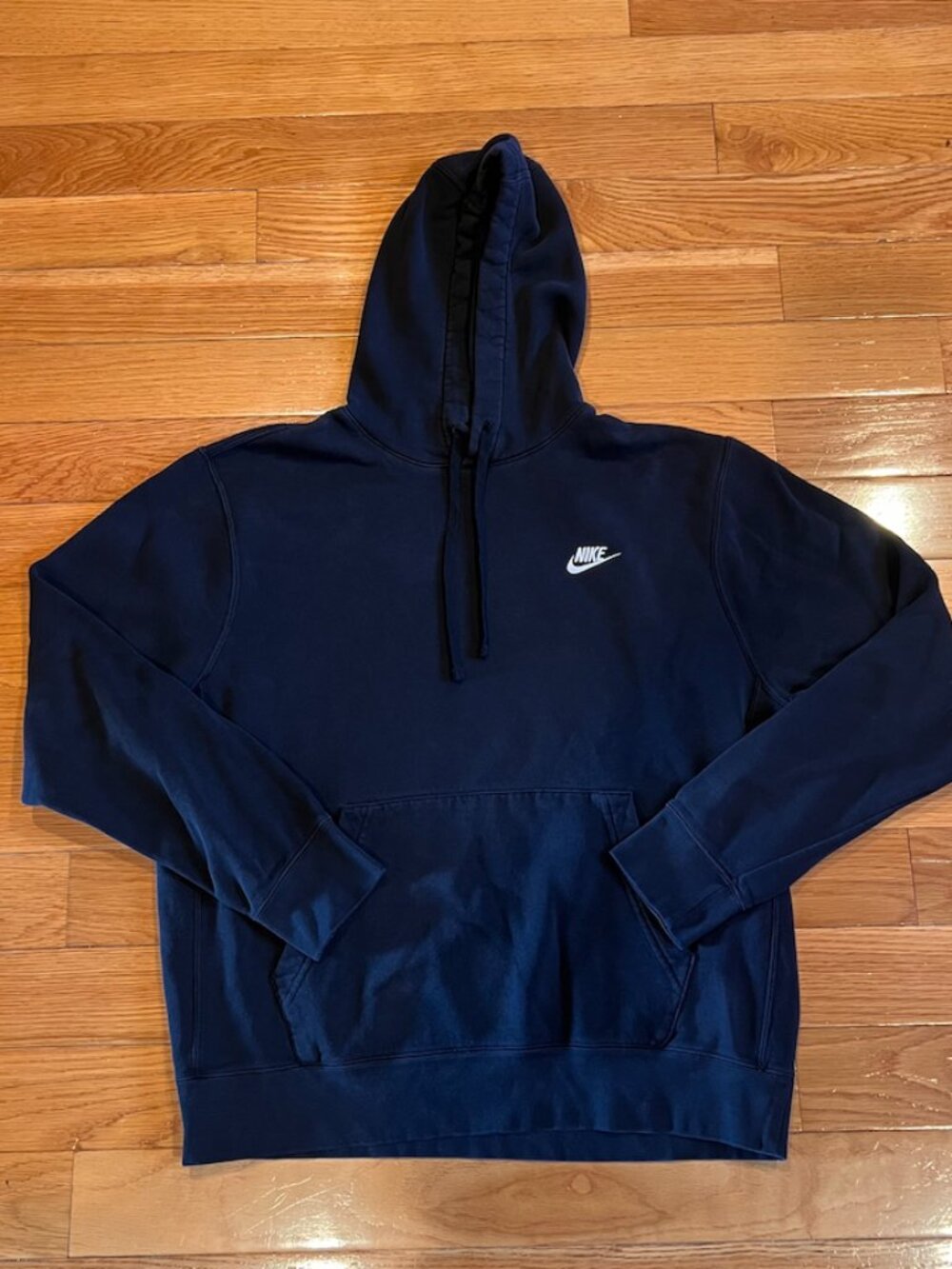 Nike Black Pullover Hoodie Size Large